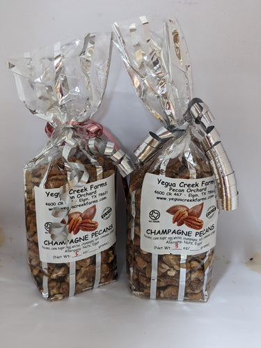 Champagne Pecans - 14 oz (gift bag) (Copy)