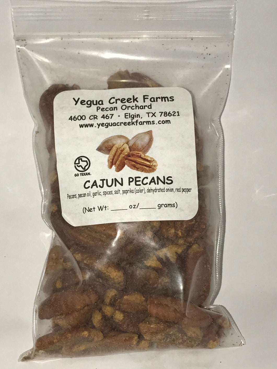 Cajun Pecans - Yegua Creek Farms