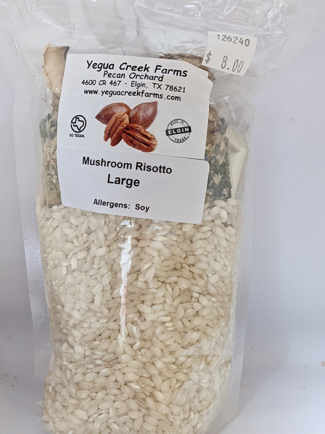 Mushroom Risotto Meal Starter - Large